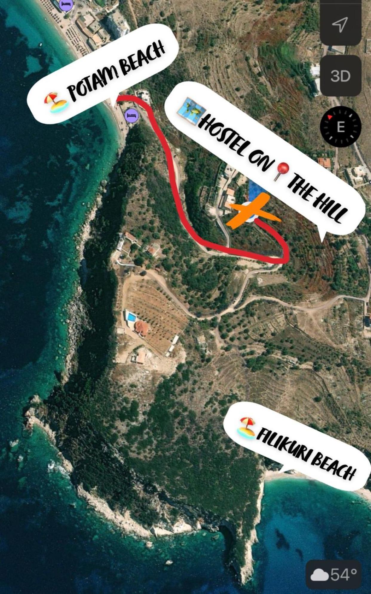 Hostel On The Hill - By Filikuri Beach Χειμάρρα Εξωτερικό φωτογραφία